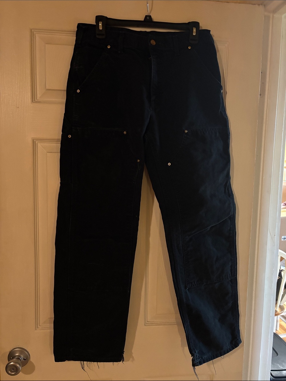 Carhartt Black Men's Cargo Work Pants